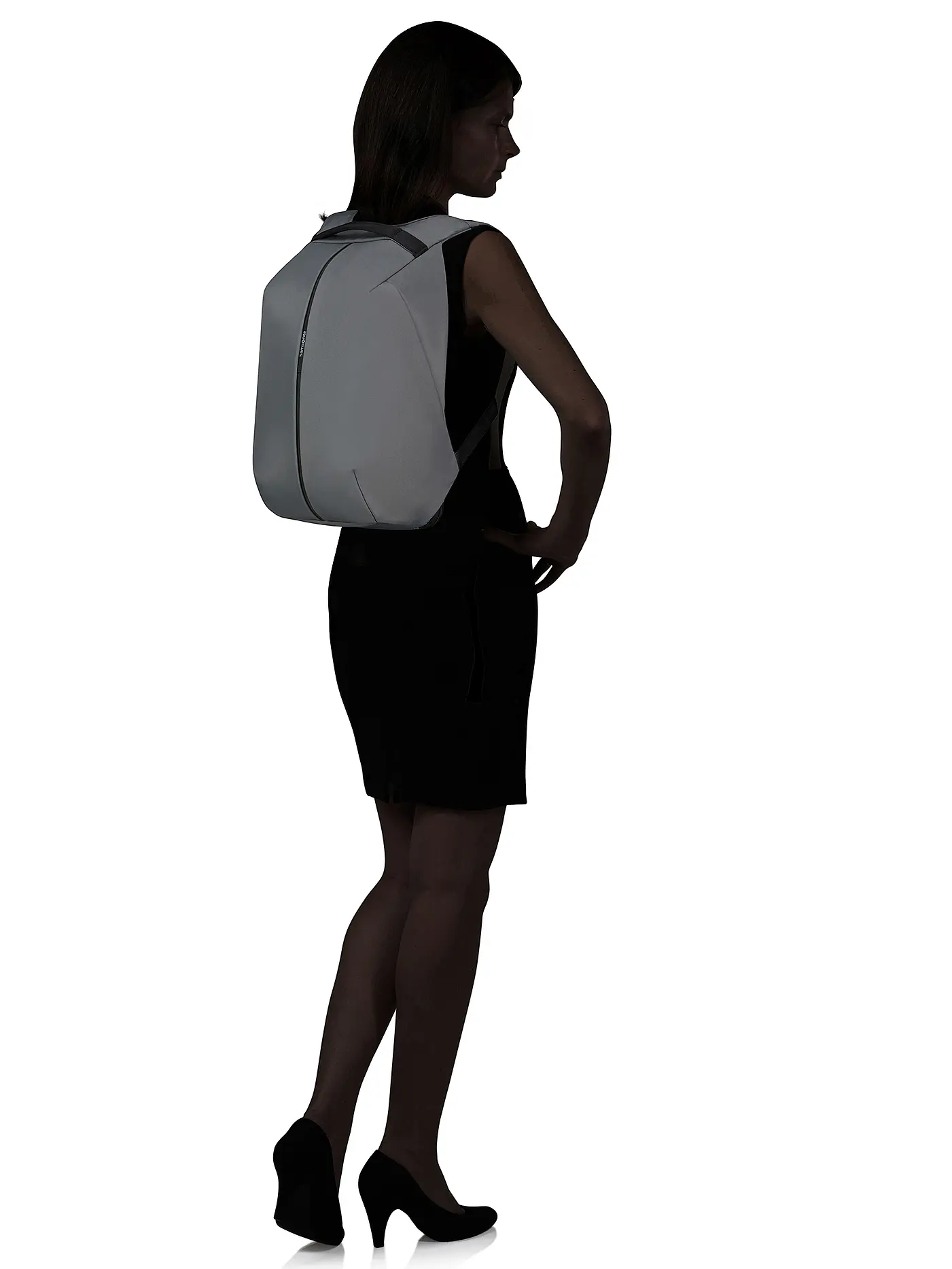 SAMSONITE | Rucksack SECURIPAK 2.0 15.6" dark blue | grau